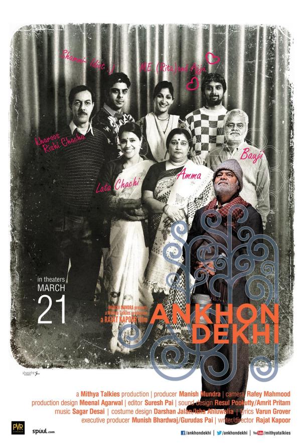 Ankhon Dekhi Poster